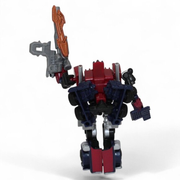 Transformers Dark Of The Moon Battle Steel Optimus Prime Action Figure - Picture 3 of 8